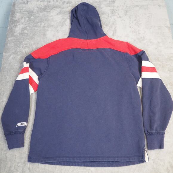 Montreal Canadians CCM PRO OK'D Athletic Equipment Hoodie Mens Size L NHL Hockey - Picture 12 of 13